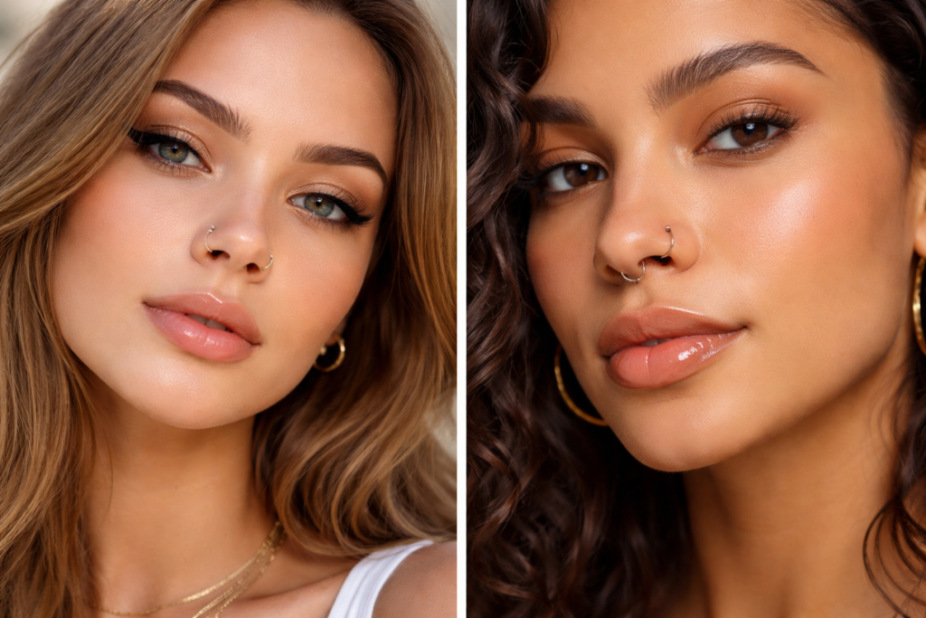 piercings en la nariz